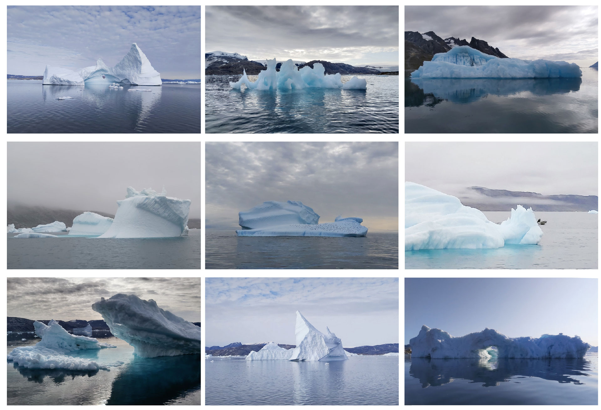 iceberg Grand visuel icebergs à remplacer
